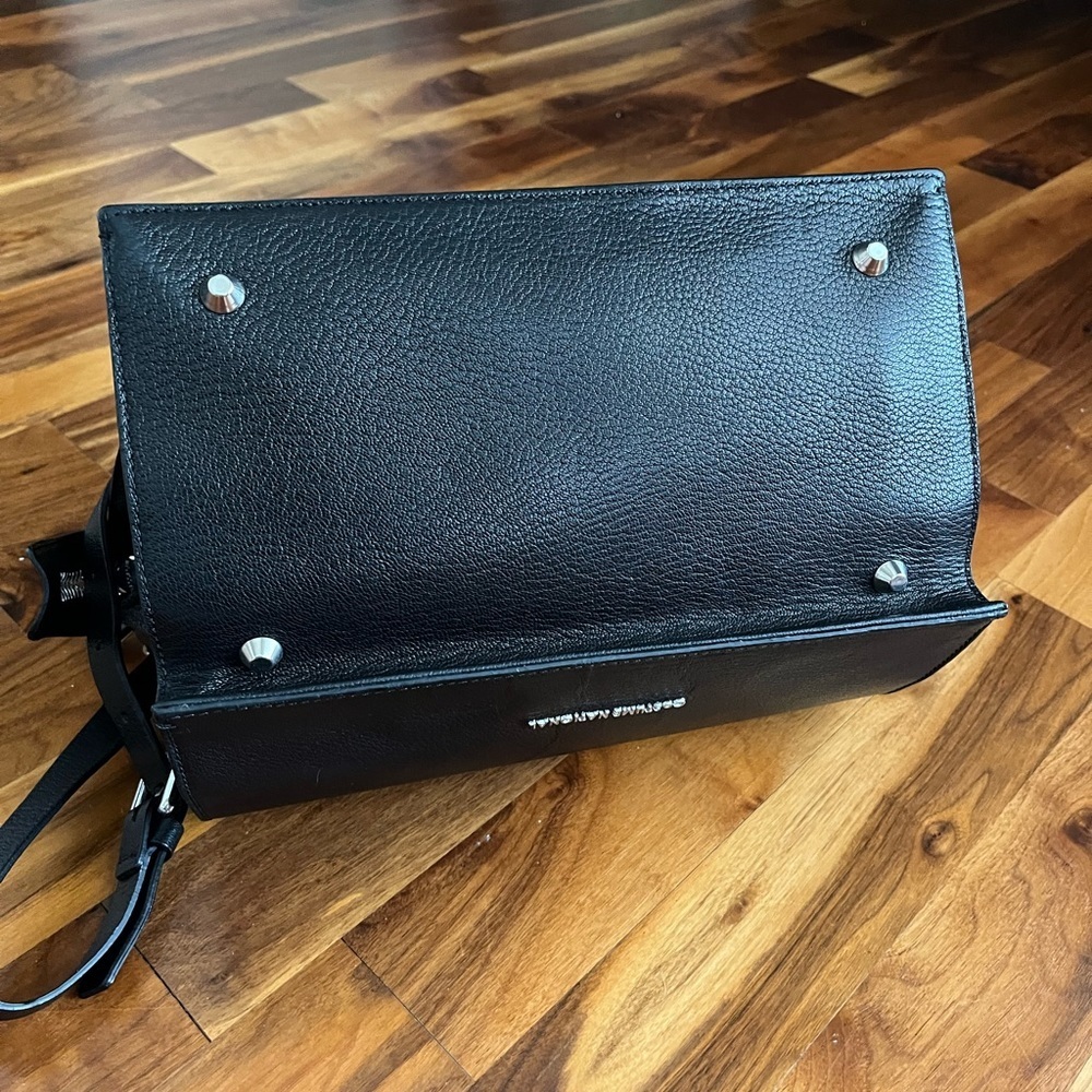 Costume national black leather purse, NEW - Picture 17 of 17